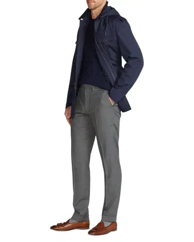 Ralph Lauren Purple Label Men's Gregory Flat-Front Pants | Thumbnail 1 Ralph Lauren Purple Label Men's Gregory Flat-Front Pants | Thumbnail 1