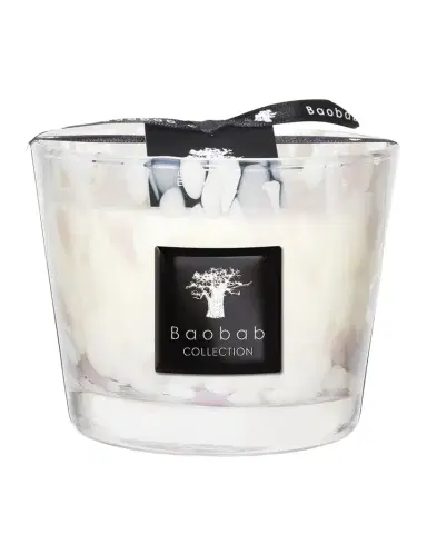 Baobab Collection White Pearls Candle | Thumbnail 1