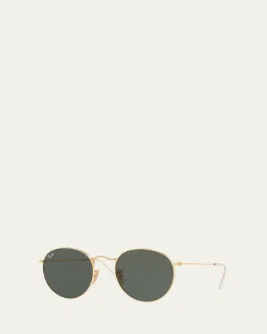 Ray-Ban Gradient Round Metal Sunglasses, 53MM | Thumbnail 2 Ray-Ban Gradient Round Metal Sunglasses, 53MM | Thumbnail 2