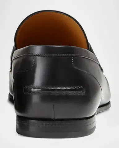 Gucci Men's Jordaan Leather Loafers | Thumbnail 3