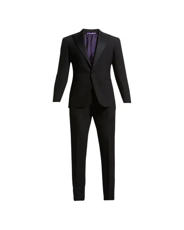 Men's Gregory Wool Barathea Peak Tuxedo