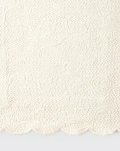Sferra Alice Twin Floral Matelasse Coverlet | Thumbnail 2