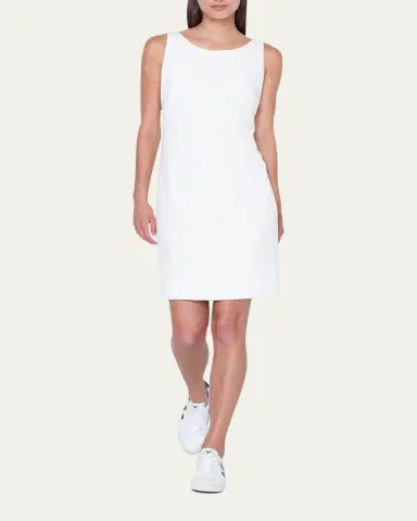 Akris Silk Crepe Shift Dress | Thumbnail 2 Akris Silk Crepe Shift Dress | Thumbnail 2