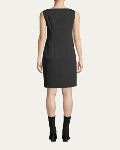 Akris Silk Crepe Shift Dress | Thumbnail 6 Akris Silk Crepe Shift Dress | Thumbnail 6