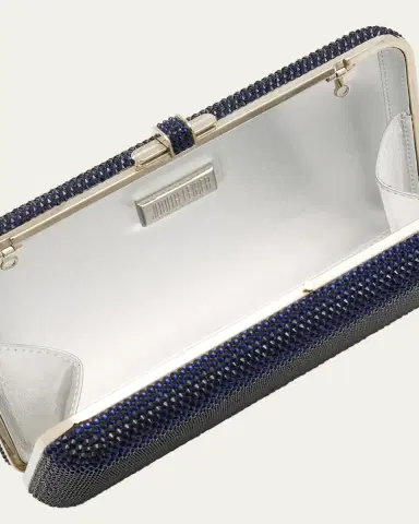 Judith Leiber Couture Slim Slide Crystal Evening Clutch Bag | Thumbnail 5