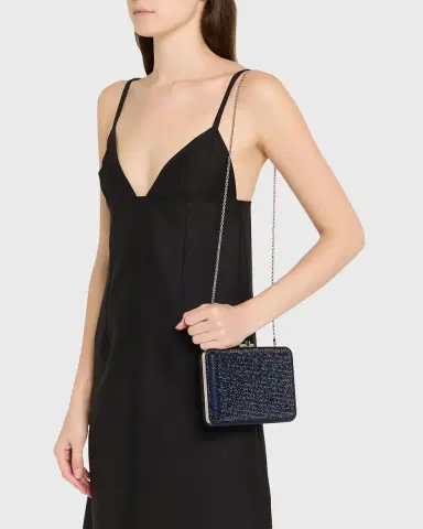 Judith Leiber Couture Slim Slide Crystal Evening Clutch Bag | Thumbnail 9