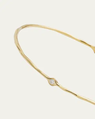 Ippolita Superstar Bangle in 18K Gold with Diamonds | Thumbnail 3 Ippolita Superstar Bangle in 18K Gold with Diamonds | Thumbnail 3