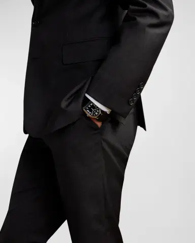 Ralph Lauren Purple Label Men's Gregory Hand-Tailored Wool Serge Suit | Thumbnail 6 Ralph Lauren Purple Label Men's Gregory Hand-Tailored Wool Serge Suit | Thumbnail 6