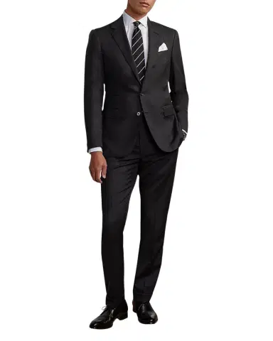 Ralph Lauren Purple Label Men's Gregory Hand-Tailored Wool Serge Suit | Thumbnail 1 Ralph Lauren Purple Label Men's Gregory Hand-Tailored Wool Serge Suit | Thumbnail 1