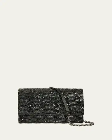 Judith Leiber Couture Fizzoni Full-Beaded Clutch Bag | Thumbnail 2
