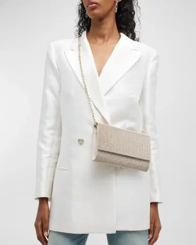 Judith Leiber Couture Fizzoni Full-Beaded Clutch Bag | Thumbnail 18