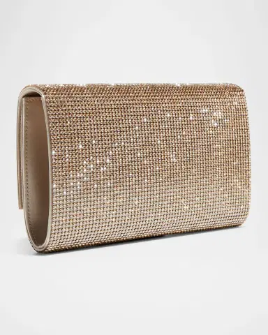 Judith Leiber Couture Fizzoni Full-Beaded Clutch Bag | Thumbnail 19