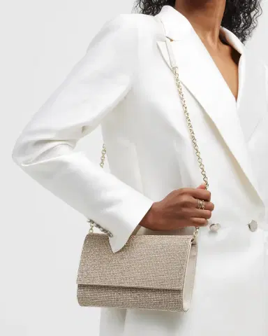 Judith Leiber Couture Fizzoni Full-Beaded Clutch Bag | Thumbnail 20