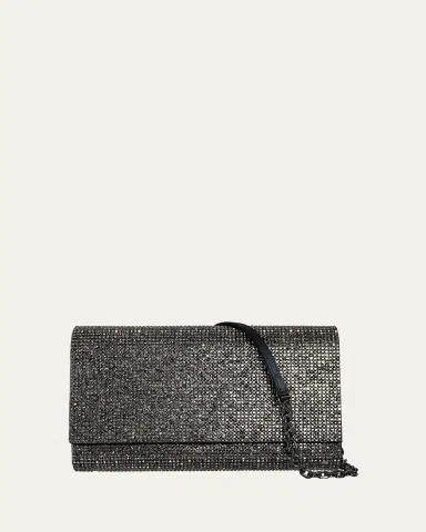 Judith Leiber Couture Fizzoni Full-Beaded Clutch Bag | Thumbnail 3
