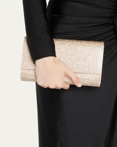 Judith Leiber Couture Fizzoni Full-Beaded Clutch Bag | Thumbnail 24