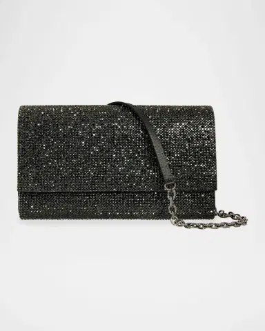 Judith Leiber Couture Fizzoni Full-Beaded Clutch Bag | Thumbnail 10