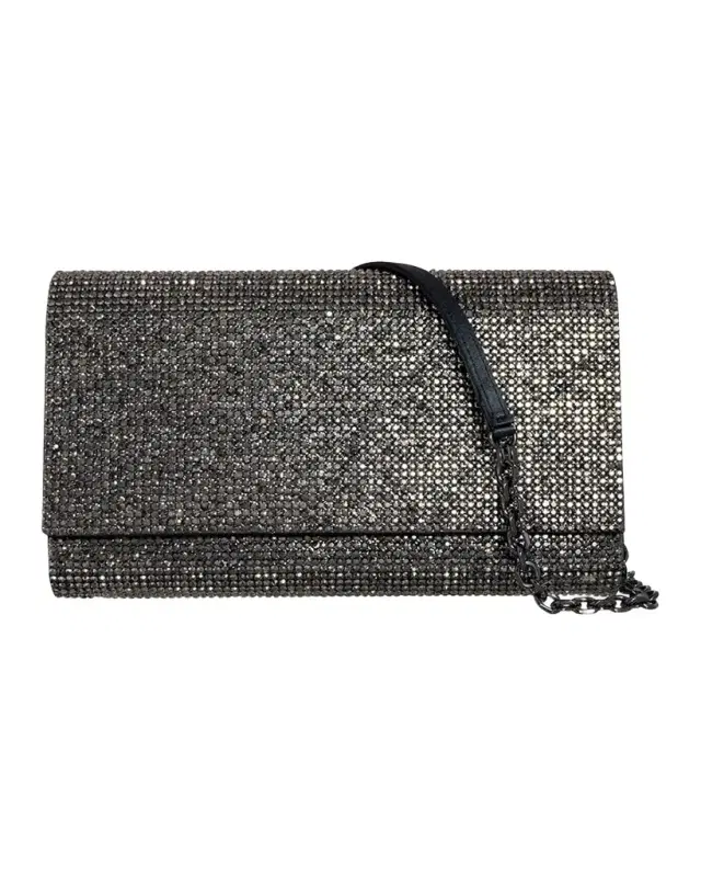 Judith Leiber Couture Fizzoni Full-Beaded Clutch Bag