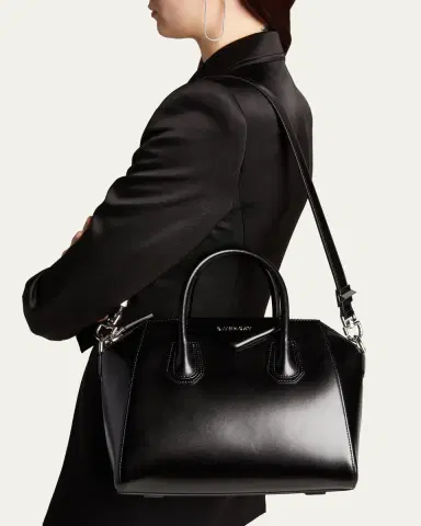 Givenchy Antigona Small Top Handle Bag in Box Leather | Thumbnail 6 Givenchy Antigona Small Top Handle Bag in Box Leather | Thumbnail 6