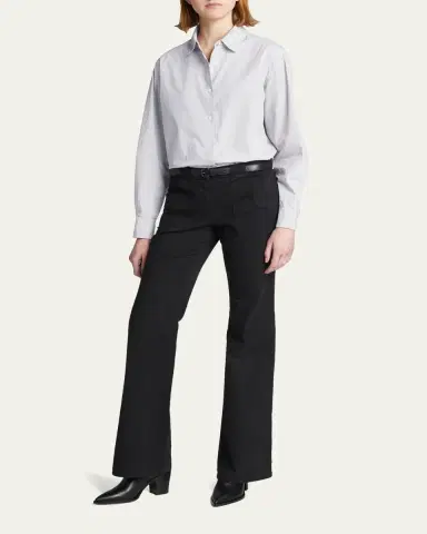 Nili Lotan Yorke Poplin Shirt | Thumbnail 2 Nili Lotan Yorke Poplin Shirt | Thumbnail 2