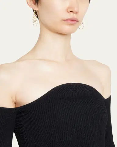 Ippolita Mini Jet Set Earrings in 18K Gold | Thumbnail 2