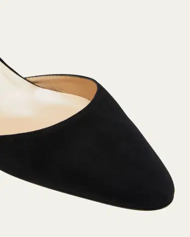 Manolo Blahnik Aspro Suede Block-Heel Slingback Pump | Thumbnail 6 Manolo Blahnik Aspro Suede Block-Heel Slingback Pump | Thumbnail 6