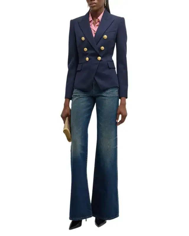 Classic Double-Breasted Blazer