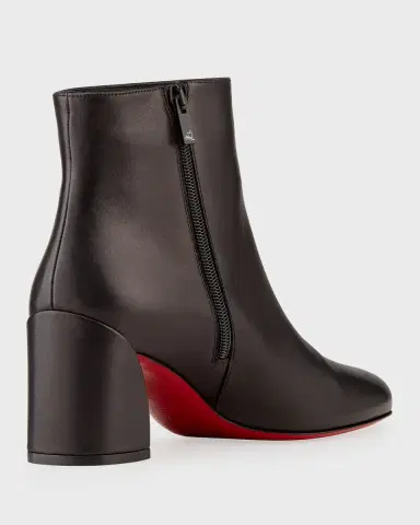 Christian Louboutin 55mm Turela Leather Side-Zip Booties | Thumbnail 2