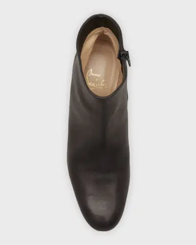 Christian Louboutin 55mm Turela Leather Side-Zip Booties | Thumbnail 4