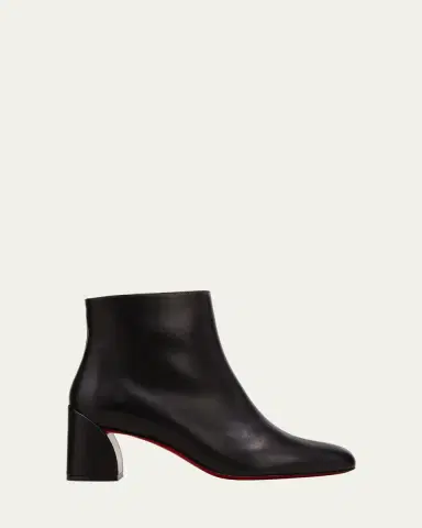 Christian Louboutin 55mm Turela Leather Side-Zip Booties | Thumbnail 5