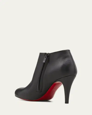 Christian Louboutin Belle Leather Red-Sole Ankle Booties | Thumbnail 2 Christian Louboutin Belle Leather Red-Sole Ankle Booties | Thumbnail 2