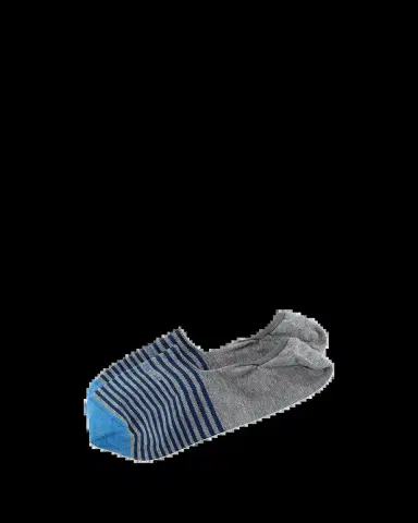 Marcoliani Invisible Touch Striped No-Show Socks | Thumbnail 2 Marcoliani Invisible Touch Striped No-Show Socks | Thumbnail 2