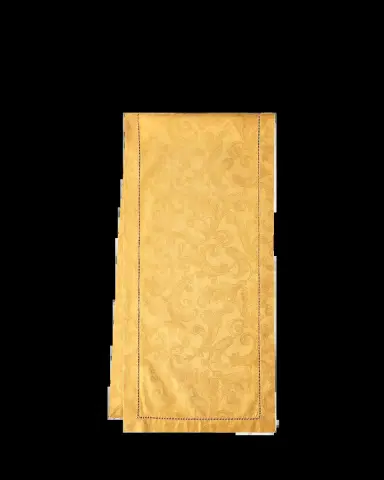 Sferra Acanthus Jacquard Table Runner, 15" x 90" | Thumbnail 2
