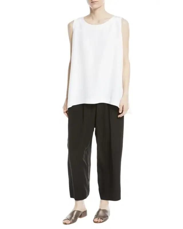 Japanese Straight-Leg Trousers