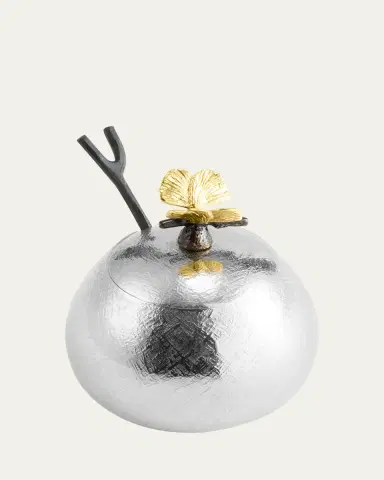 Michael Aram Butterfly Ginkgo Pot with Spoon | Thumbnail 2