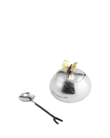 Michael Aram Butterfly Ginkgo Pot with Spoon | Thumbnail 1