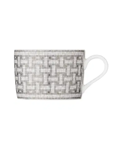 HERMÈS Mosaique au 24 Platinum Tea Cup & Saucer | Thumbnail 2