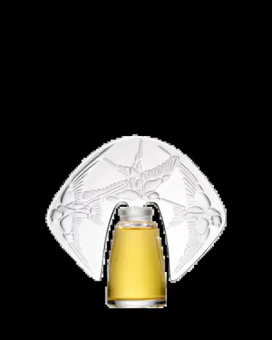 Shalini Parfum Amorem Rose Parfum presented in a Lalique Crystal Flacon, 1 oz. / 30 mL | Thumbnail 2