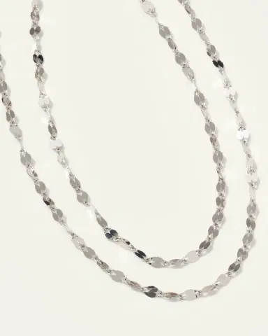 Lana 14K Gold Blake Two-Strand Choker Chain Necklace | Thumbnail 3