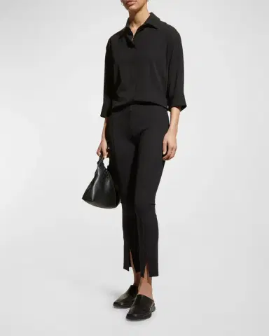 The Row Thilde Slit-Front Skinny Pants | Thumbnail 2 The Row Thilde Slit-Front Skinny Pants | Thumbnail 2