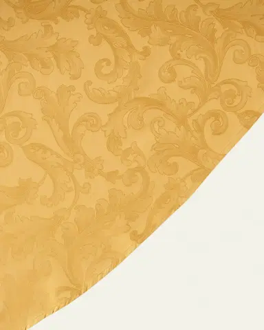 Sferra Acanthus Jacquard Round Tablecloth, 104 "Dia | Thumbnail 1