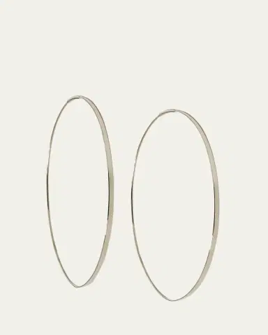 Lana Flat Magic 14K Gold Hoop Earrings | Thumbnail 6 Lana Flat Magic 14K Gold Hoop Earrings | Thumbnail 6