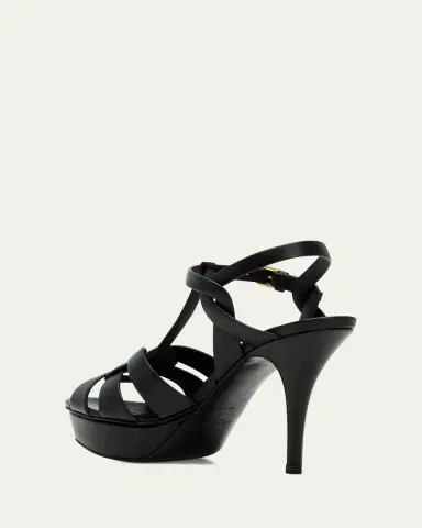 Saint Laurent Tribute Leather Platform Sandals | Thumbnail 7 Saint Laurent Tribute Leather Platform Sandals | Thumbnail 7