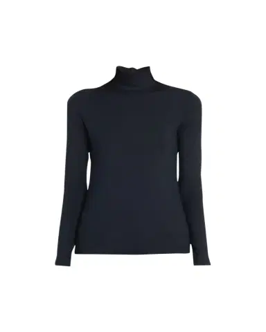 Akris Silk-Cotton Jersey Turtleneck Top | Thumbnail 1 Akris Silk-Cotton Jersey Turtleneck Top | Thumbnail 1