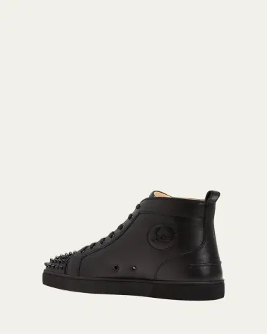 Christian Louboutin Men's Lou Spikes High-Top Sneakers | Thumbnail 4 Christian Louboutin Men's Lou Spikes High-Top Sneakers | Thumbnail 4