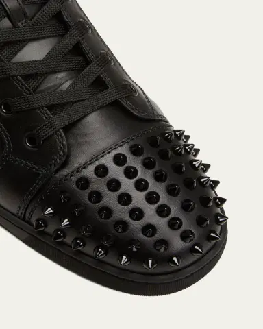 Christian Louboutin Men's Lou Spikes High-Top Sneakers | Thumbnail 5 Christian Louboutin Men's Lou Spikes High-Top Sneakers | Thumbnail 5