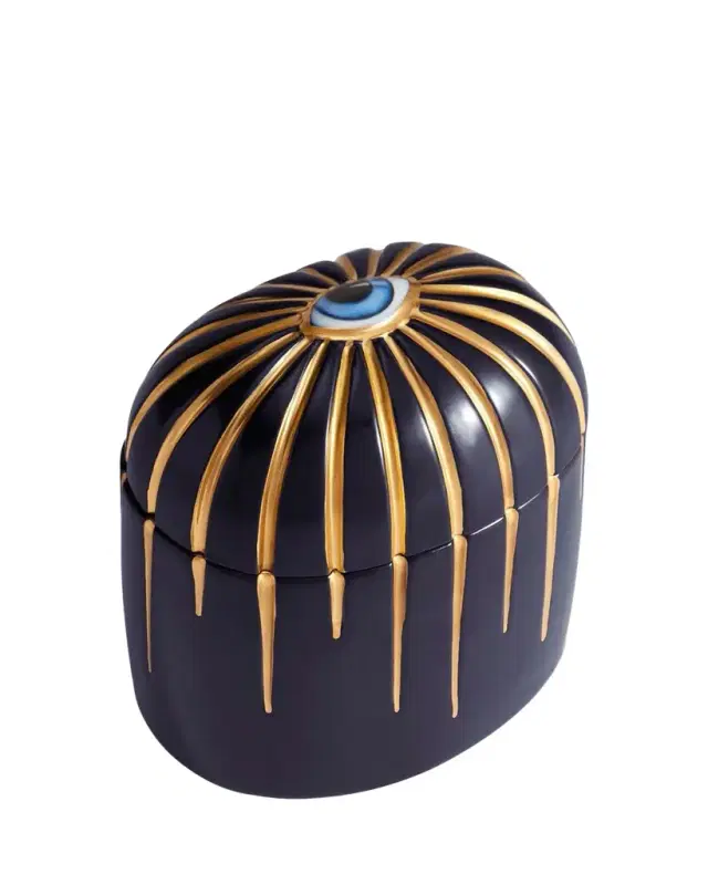 L'Objet Lito Candle Bleu