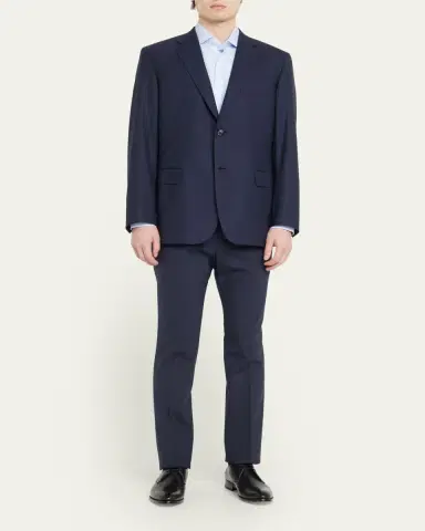 Brioni Men's Ravello Wool Two-Button Sport Coat | Thumbnail 2 Brioni Men's Ravello Wool Two-Button Sport Coat | Thumbnail 2