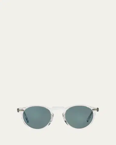 Oliver Peoples Gregory Peck Round Acetate Sunglasses | Thumbnail 2 Oliver Peoples Gregory Peck Round Acetate Sunglasses | Thumbnail 2