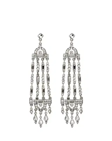 ben-amun Multi-Strand Crystal Drop Earrings | Thumbnail 1