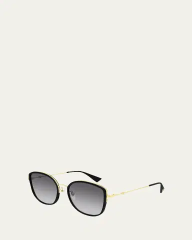 Gucci Square Metal Sunglasses | Thumbnail 2 Gucci Square Metal Sunglasses | Thumbnail 2